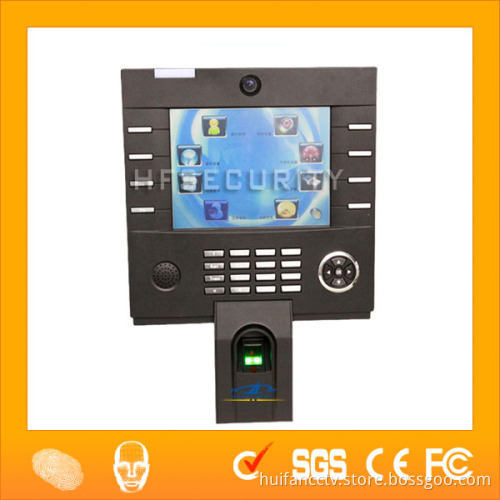 8 Inch Touch Screen Biometric Time Recording With Big Capacity(HF-iClock3500)